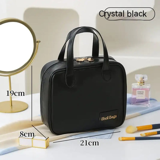 PU Leather Travel Makeup Bag